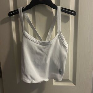 FP Movement by Free People White Crop Top